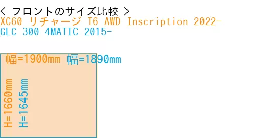 #XC60 リチャージ T6 AWD Inscription 2022- + GLC 300 4MATIC 2015-
